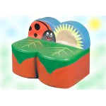 Canapea Sofa Buburza LadyBug SunFlower cu 2 locuri SoftTouch - Inapoi la Naura - Back To Nature 